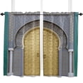 thumbnail image 4 of Moroccan Door Curtain For Living Room Kids Bedroom Kitchen Window Curtains Home Interior Drapes, 4 of 6