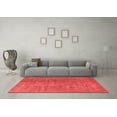 thumbnail image 3 of Ahgly Company Indoor Rectangle Oriental Red Industrial Area Rugs, 7' x 10', 3 of 4