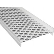 Raingo RW115 Gutter Guard, 5 ft L, For Use With Symmetrical Gutter System
