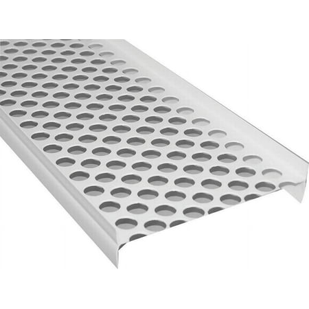 Raingo RW115 Gutter Guard, 5 ft L, For Use With Symmetrical Gutter System