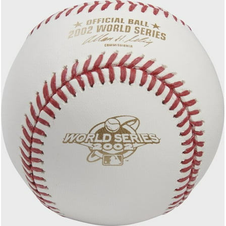 2002 World Series Rawlings Official MLB Leather Game Baseball Allen Selig - 1