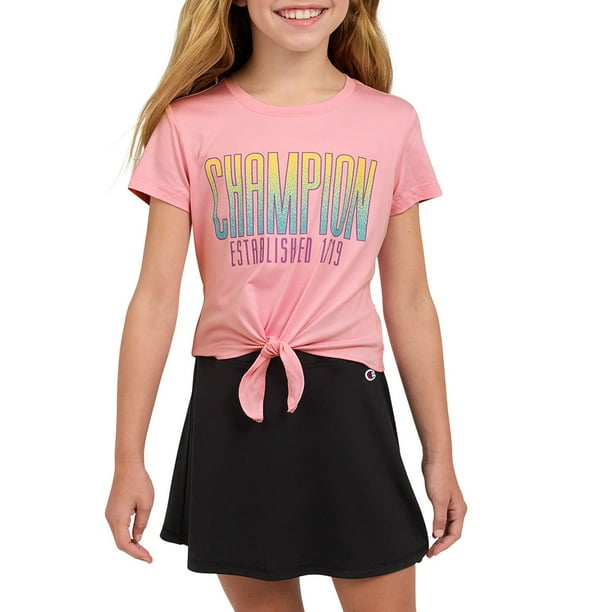 Athletic Wear Champion Girl Dress Champion Girls Active Tie Top