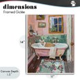 thumbnail image 4 of Stupell Industries Eclectic Corgi in Pastel Tub White Framed Giclee Art, 11 x 14, by The Prints Vibe, 4 of 8