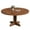 Walnut, variant on 47 Inch Round Dining Table for 4-8, Farmhouse Circle Dining Table with Wooden Base, Rustic Round Dining Room Table for Home Dining Room Living Room