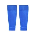 thumbnail image 4 of Calcetines protectores de piernas para hombre, de presión, transpirables, de tubo medio largo, de punto fijo, para deportes de fútbol para niños, 4 of 4