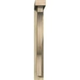 thumbnail image 2 of Ekena Millwork 4"W x 20"D x 32"H Funston Block Rough Sawn Bracket w/ Offset Brace, Douglas Fir, 2 of 25