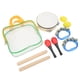 thumbnail image 1 of Kit De Instrumentos Musicales, Tambor De Mano Fácil De Tocar, Juego De Instrumentos Musicales Para Niños, Profesional Para Niños, 1 of 7