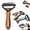 Orange, variant on 2026 New Double-Sided Deshedding Dematting Tool, Undercoat Rake for Dogs & Cats, Extra-Wide Dog Grooming Brush & Deshedder Comb for Long Hair ,orange