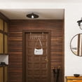 thumbnail image 6 of WORGEOUS Over Door Hook Rack Over The Door Hanger Metal Door Hanging 7-Hook for Keys Coat Robe Raincoat, 6 of 8