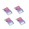 thumbnail image 3 of Side Release Buckle, Backpack Buckle Light Weight Fine Workmanship  For Household For Belt For Dog Collar Colorful,Silver, 3 of 8