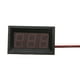 thumbnail image 1 of Medidor voltaje DC4.5-30V Pantalla LED Calibre 2 cables para motocicleta, 1 of 9