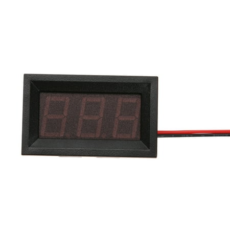 

FONTA 0.56inch LED Display DC 4.5-30V Two-wire Digital Voltmeter(Green)