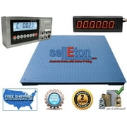 Heavy Duty Industrial Floor scale 7 x 7 / 84 10,000 lbs x 1 lb