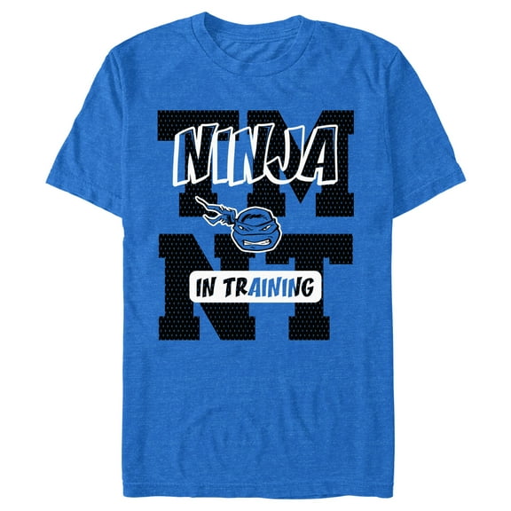Men's Teenage Mutant Ninja Turtles Ninja in Training Graphic Tee Royal Blue Heather 2X Large