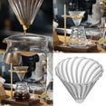thumbnail image 2 of BQBQERT Hand Drip Coffee Maker Coffee Machine Accessory Coffee Filter Cup Professional Coffee Dripper Glass Espresso Tool, 2 of 9