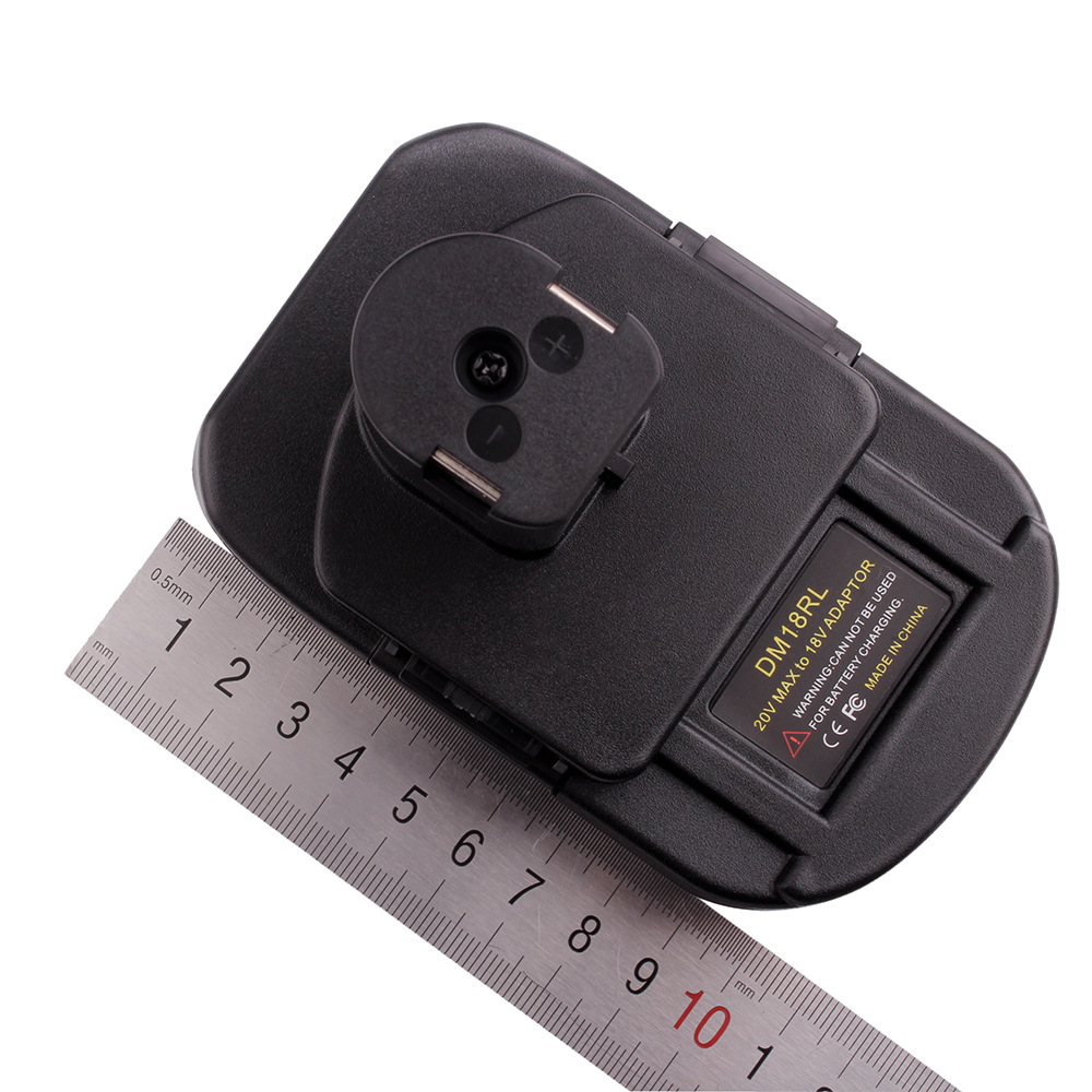 Buy Aikeec Dm Rl Battery Adapter For Dewalt For Milwaukee V V Li