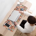 thumbnail image 3 of Long Mouse Pads for Desk,Multicolor Christmas Icon Pattern Desk Mats on Top Of Desks, Desk Mouse Pad Extra Large with 3mm Non-Slip Base and Stitched Edge for Gaming,Office,Work,Home 31.5x11.8in, 3 of 5