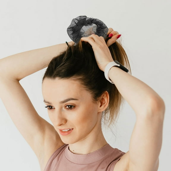 Raindrops 1 Set Hair Bun Nets Elastic Hair Nets Invisible Hair Nets for Women Girls