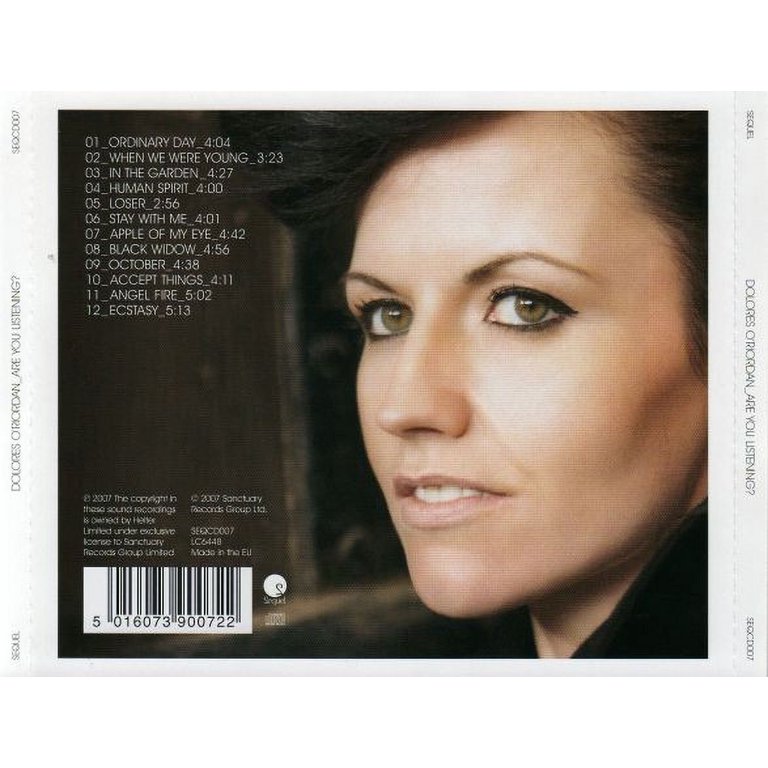 Dolores O'Riordan – Are You Listening?(CD) - Walmart.com