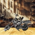 thumbnail image 3 of Motorcycle Sculpture Decor - Vintage Industrial Metal Art, Mechanical Design for Home Office Living Room Display, 1 Piece Unique Engineered Ornament, 3 of 5