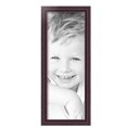 thumbnail image 2 of ArtToFrames 8" x 22" Cherry Picture Frame, 8x22 inch Red Wood Poster Frame (WOM-4095), 4 Pack, 2 of 5