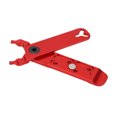 thumbnail image 3 of Alicates para eslabones de cadena de bicicleta, aleación de aluminio, herramienta de reparación multifuncional 4 en 1, abrazadera para alicates de cadena, color rojo, 3 of 14