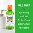 thumbnail image 4 of Enjuague bucal TheraBreath Fresh Breath, menta suave, sin alcohol, 1 litro, 4 of 8
