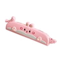 thumbnail image 1 of TISHITA 32 Holes Harmonica Compact Whistle Cartoon 3 in 1 for Classroom Family Party pink, 1 of 8