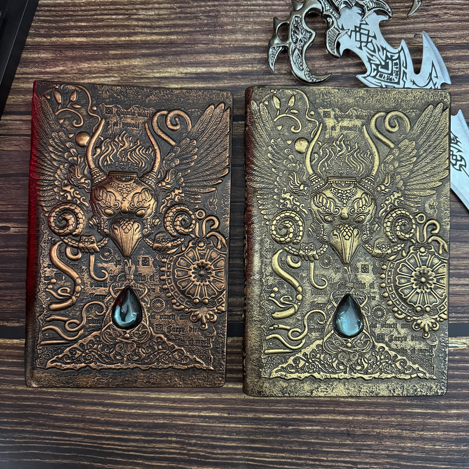 DND Notebook/Journal/Diary Embossed for Dungeons & Dragons/D&D,RPG Accessory for DMs and Players Nerdy Gift Men and Wome