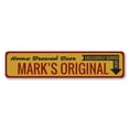 thumbnail image 2 of Home Brewed Beer Novelty Sign, Metal Wall Decor - 4x18 inches, 2 of 4