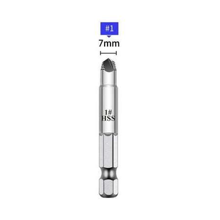 

RANMEI 1PC Broken Screw Extractor Remover Set Easy Out Damaged Stripped Drill Bits Bolt