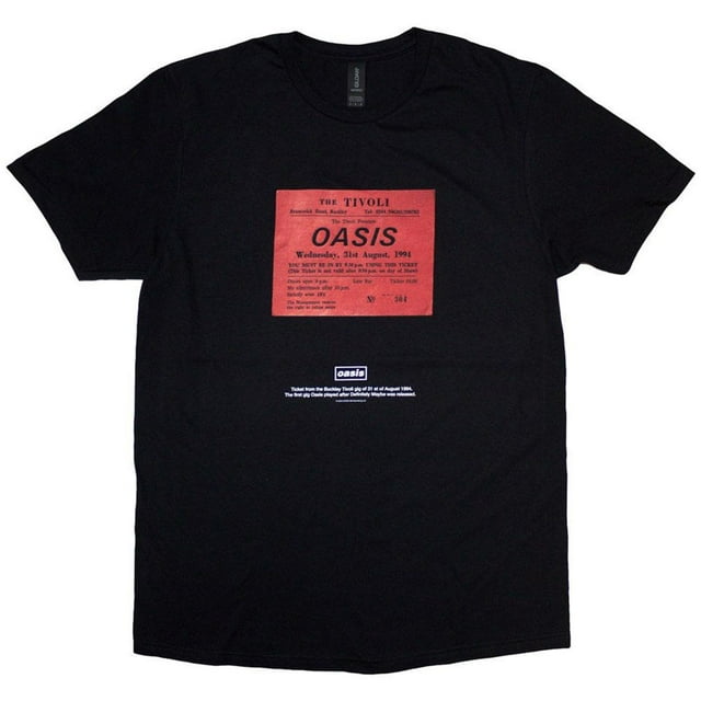 Oasis T-Shirt Adulte « Deadly Maybe » à Motif de Billet