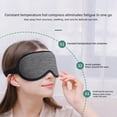 thumbnail image 4 of Wmool 3D Steam Hot Compress Eye Mask Eyestrain Relief Adjustable Temperature Time, 4 of 8