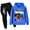 Blue, variant on Kids Boys Girls Fortnites Multiplayer Video Game Cartoon Graphic Printed Casual Sport Hoodie Set 2 Piece Sweatshirt&Sweatpants Hooded Tracksuit Long Sleeve Pullover Sweatsuits Jogging Clothes 4-13