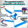 thumbnail image 2 of Dryer Vent Cleaner Kit with Flexible Lint Brush & Vacuum Hose Attachment, Deep Cleaning Dryer Duct, Removes Lint & Dust, Universal Fit for All Vacuums, 2 of 8