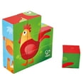 thumbnail image 4 of Hape Wooden Farm Animal Block Puzzle Game - E1618, 4 of 5