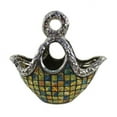 thumbnail image 1 of Purse Decorative Ceramic & Glass Flower Vase - 14.5 x 5.5 x 9 in., 1 of 1
