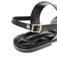 thumbnail image 5 of Sandalias Paulette color negro acojinadas con detalle dorado 26.0 Dorothy Gaynor Sandalias Paulette color negro acojinadas con detalle dorado 26.0, 5 of 6