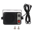 thumbnail image 1 of Talkie External Speaker, 8 Ohms Clear Sound Portable Car 2 Way  Speaker Hifi  For, 1 of 8