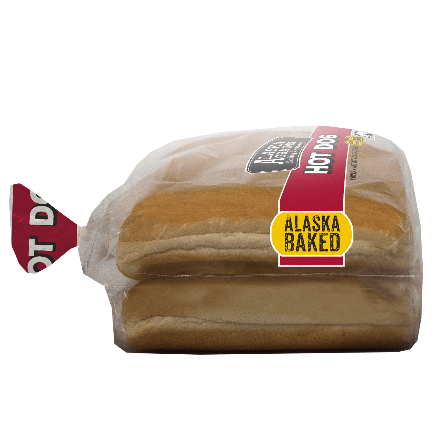 United States Bakery Alaska Grains Hot Dog Buns, 8 ea