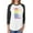 black/white, variant on Women's Love is Love 3/4 Sleeve Baseball Jersey - Empowering Quotes - Gay Pride Rainbow Design - LGBTQ Supportive Shirt - Small black/gray