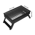 thumbnail image 2 of OUNONA Foldable Charcoal Grill Compact Mini Charcoal Grill 1Pcs, 2 of 8