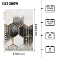 thumbnail image 2 of FORMRS 1-Subject Spiral Notebook 8" x 5" College Ruled 60 Refillable Sheet A5 Hard Cover, Gray Hexagons, 2 of 7