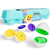 Lollipop Little Tikes Musical Instruments Set - Flute, Maracas, Harmonica, Tambourine for Toddlers, Educational Musical Toys Toys for Kids 24 Months+ (Baby Shark Light Blue)