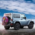 thumbnail image 5 of Kdxio Fruit Parfait Colorful for Tire Cover Wheel Protectors Tyre Covers Weatherproof Wheel Covers Universal Fit for Trailer Rv SUV Truck Camper Travel Trailers 17 inch, 5 of 5