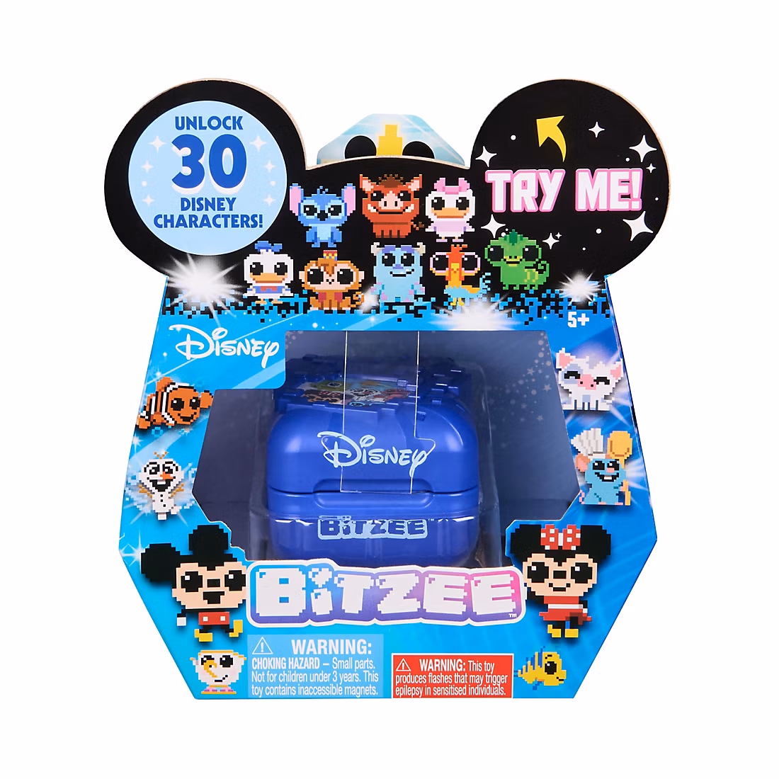 Bitzee Jouet Interactif Disney avec 30 Personnages, Jouets Disney et Animal de Compagnie Numérique