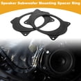 thumbnail image 2 of Adaptador de espaciador de altavoz tweeter Unique Bargains para Toyota Corolla 2007-2018 Puertas traseras ABS Negro a prueba de agua, 2 of 7