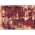 thumbnail image 1 of Ahgly Company Indoor Rectangle Abstract Brown Modern Area Rugs, 2' x 3', 1 of 4