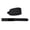 Black, variant on 2Pcs Adjustable Ski Wraps Ties Storage Ties Fastener Strap for Carrying Ski Board Poles Easy to Carry