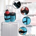 thumbnail image 3 of Advancent Bolsa de almacenamiento de agua para exteriores, portavasos plegable impermeable de poliéster, soporte para bebidas con bolsillo para Almacenamiento y organización del hogar, 3 of 6